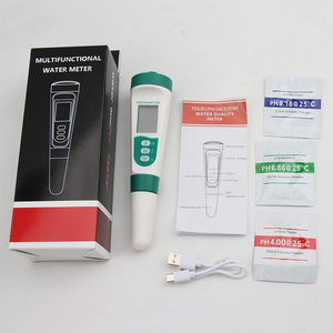 Nuevo Analizador de Agua para Piscinas 2026 con Pantalla LCD Retroiluminada, Digital, 5 en 1, Multifuncional, Medidor de PH, Temperatura, Salinidad, TDS y <span class=keywords><strong>EC</strong></span> de Alta Precisión - Product Image 6