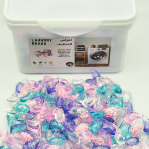 كرات غسيل ملونة وناعمة من الشركة المصنعة لحماية الكراسي من العطر المائل إلي الدهون الكريمة برائحة تدوم طويلاً كرات منظف ملابس 10 جم - Product Image 1