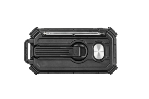 רדיו fm dab fm רדיו עם פאנל סולארי USB crank dynmo עם בנק כוח רמקול bt - Product Image 5