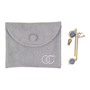 Pochette pour bijoux à pression, sac en velours personnalisé, vente en gros, usine - Product Image 3