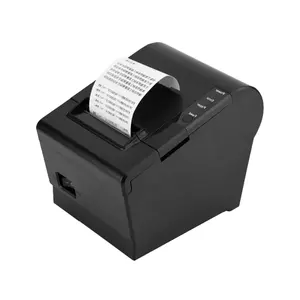 Supermarket POS 80mm 3 inch Thermal Receipt Printer USB LAN RS232 WIFI Receipt Printer With Auto Cutter