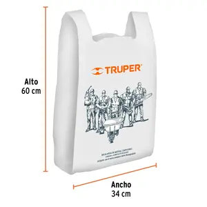 Truper 100 Unidades Bolsa De Plástico Biodegradable De 34X60 cm Caja De Productos Industriales (ICs) - Product Image 3