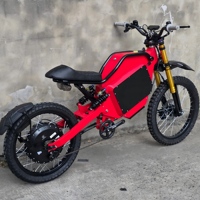 Motocicleta HCBK-SS80 Superbike Stealth Bomber de 25000W, 84V 75AH, para Adultos, Todoterreno, Rápida, 150km/h