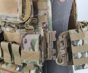 Chenhao Camouflage Molle Chaleco Tactico Plaat Drager Tactisch Vest Met Kruisbescherming - Product Image 6