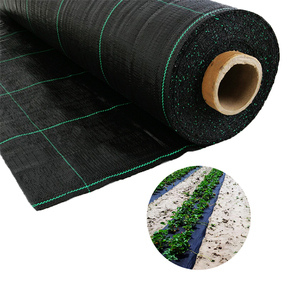 <span class=keywords><strong>Tapis</strong></span> de lutte contre les mauvaises herbes en polypropylène tissé noir en rouleau - Product Image 5