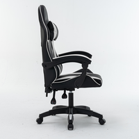 Chaise de jeu de course en PVC la plus vendue, pivotante à 360 degrés, avec accoudoirs articulés, en cuir de haute qualité, design moderne et pivotant