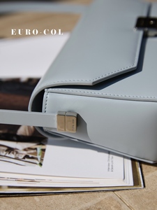 Sac à bandoulière chic parisien en cuir huilé, pour le bureau, sac sous le bras pour femme, sans marque, Londres Europe - Product Image 3
