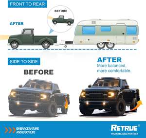 RETRUE リアエアバッグサスペンションキット 2007-2018 シボレー シルバラード 1500 GMC 1500-牽引 5000ポンド積載 レベリング 中国製 - Product Image 3