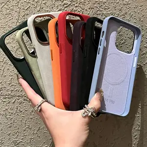 <span class=keywords><strong>Coque</strong></span> magnétique en flanelle de qualité supérieure pour <span class=keywords><strong>iPhone</strong></span> 17 Air <span class=keywords><strong>Pro</strong></span> <span class=keywords><strong>Max</strong></span> 16 15 14 13 <span class=keywords><strong>12</strong></span> Protection de caméra de couverture antichoc de luxe - Product Image 1