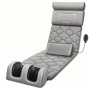 Venta caliente calefacción por infrarrojos Shiatsu vibración masaje Mat cuerpo completo masaje eléctrico cama colchón al por mayor para el hogar Oficina - Product Image 1