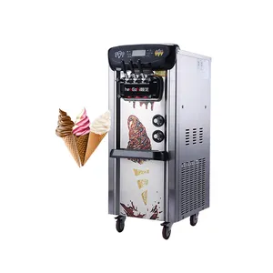 Machine à crème glacée verticale, verticale, de haute qualité, prix usine