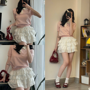 Hot Seller Casual Adjustable <b>Skirt</b> Sets Women 2 Piece Outfit Many Sizes Latest Design Natural Vietnamese Factory Free Sample - Product Image 4