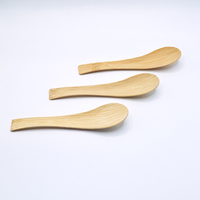Cuillère à soupe chinoise en bambou certifiée FSC, cuillère à soupe asiatique à long manche, vaisselle écologique pour restaurant, maison, cuisine