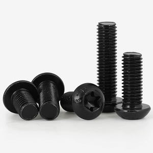 sourcing map M3 - 0,5 x 4 mm 100 stuks platte ronde kop schroeven