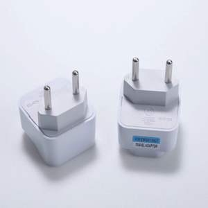 Evrensel abd İngiltere AU ab brezilya kore afrika seyahat adaptörü adaptör dönüştürücü güç dönüşüm fişi - Product Image 6