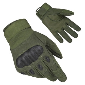 <span class=keywords><strong>Guanti</strong></span> <span class=keywords><strong>tattici</strong></span> da arrampicata per la caccia da corsa in pelle da esterno con protezione delle nocche da lavoro a dita complete - Product Image 3