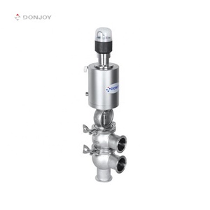 DONJOY RVS 3-weg dubbelzijdige pneumatische omleidklep - Product Image 2