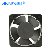Ventilateur extracteur de chaleur AC 15050, ventilateur axial AC 380V, pale en plastique, roulement à manchon, qualité technique, pour climatisation centrale