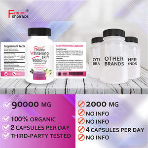 Capsules de blanchiment de la peau Offre Spéciale prend en charge les soins d'hyperpigmentation Effet anti-âge pour hommes et femmes Supplément de blanchiment de la peau - Product Image 5