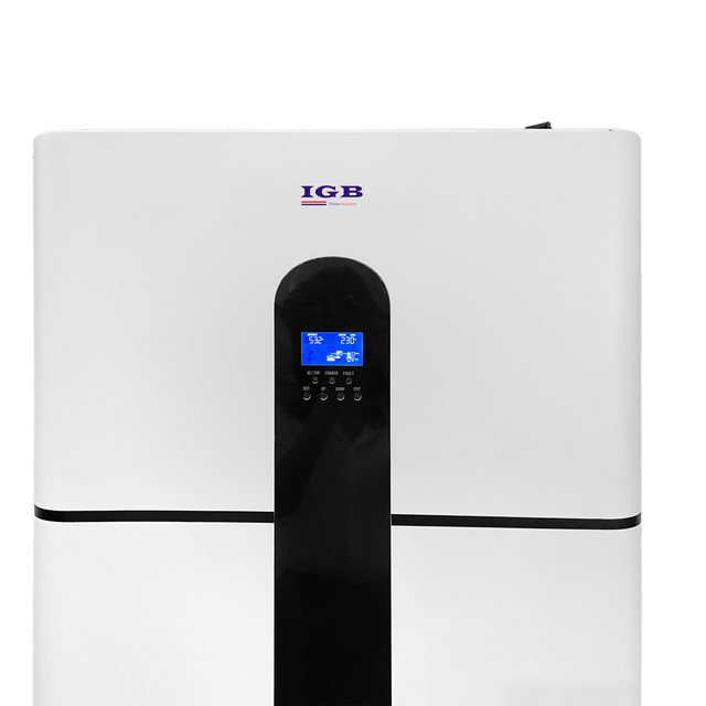 OEM High Capacity 5KW Hybrid Inverter With 10KW 15KW Lifepo4 Energy Storage Battery All-in-One Home Solar Wall-Mounted System
