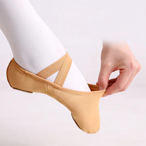 Femmes Filles Bébé Ballerines Chaussures Toddler Ballet Pantoufles Elastiques Chaussures de Danse - Product Image 2