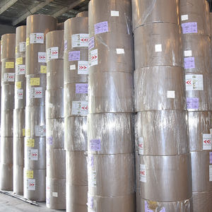 Envoltura de alimentos al por mayor, papel resistente a la grasa para caja de hamburguesas y vasos de papel, materia prima, rollo <span class=keywords><strong>jumbo</strong></span>, rollo de papel recubierto de PE - Product Image 5