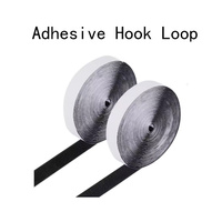 Crochets adhésifs double face super collants en nylon écologique pour une utilisation pratique, résistants à la chaleur, auto-adhésifs WENHAO WH-0006