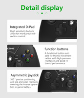 Manette de jeu C-Star NS-5123 - Pour Windows, pour 360 et pour - Moteur de vibration - Qualité supérieure et conviviale