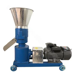 Manual animal roller crumble fish feed pellet making extruder machine