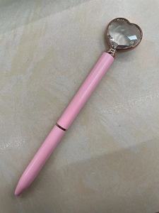 Heart Crystal Top Metal Ballpoint <b>Pen</b> Custom Printed Logo Multi‑color Elegant <b>Pen</b> For Business Wedding Giveaway - Product Image 4