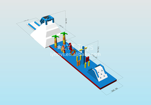 Parc aquatique gonflable flottant <span class=keywords><strong>intérieur</strong></span> personnalisé, jeux de parc aquatique extérieur, <span class=keywords><strong>aquaparc</strong></span> pour un divertissement joyeux - Product Image 5