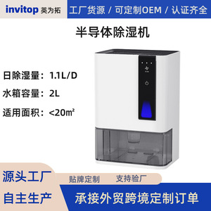 เครื่องลดความชื้นแบบทำความเย็น ถังน้ำ 3 ลิตร ทำงานเงียบ 45 เดซิเบล สำหรับใช้ในบ้าน ห้องนอน ห้องใต้ดิน - Product Image 5