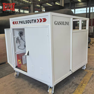 <span class=keywords><strong>SHENG</strong></span> <span class=keywords><strong>DING</strong></span> Diesel Benzin Skid Tankstelle Container Mini Mobile Tankstelle - Product Image 6