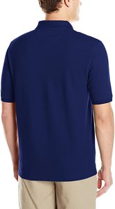 Polo d'été à coupe irrégulière en coton, pour hommes, vêtement en coton - Product Image 5
