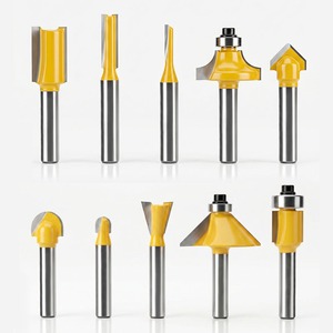 10 Pcs 1/4 shank Wood <b>Router</b> <b>Bit</b> <b>Set</b> for Woodworking Tools - Product Image 4