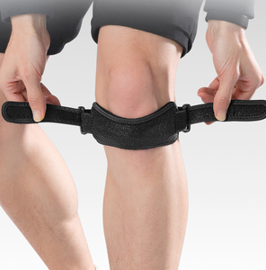 Verstellbarer Neopren-Kniegurt mit Klettverschluss für Verletzungserholung, Laufen, Basketball und Arthrose-Unterstützung - Product Image 1