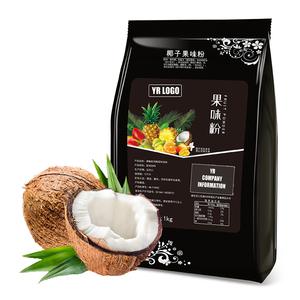 Leche de Coco en Polvo Versátil para Té Instantáneo y Mezclas de Té de Burbujas, Ingredientes para Té con Leche Saborizado, Bolsa de 1 kg - ¡Oferta Popular! - Product Image 3