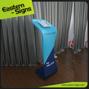 Stan lantai promosi iklan kain aluminium portabel pertunjukan cepat untuk Tablet Pc Stan Stan foto - Product Image 5