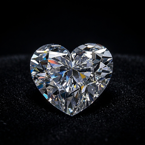 Diamantes Cultivados en Laboratorio de Corte Corazón, Claridad VVS, Certificados, de Alta Calidad, Sueltos, para Joyería, Marca Divine Export - Product Image 3