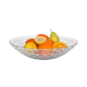 Vaisselle personnalisable de style européen bols en verre transparent divisés pour <span class=keywords><strong>la</strong></span> maison, l'hôtel et le restaurant Offre Spéciale <span class=keywords><strong>la</strong></span> verrerie - Product Image 1