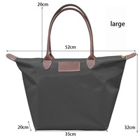 Bolso de tela Oxford de gran capacidad, bolso impermeable, bolso de hombro