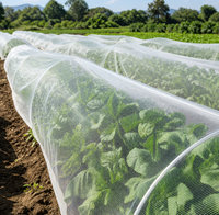 Anti-insectennet voor fruitbomen Witte plantenbeschermingsnetten Ademende tuinafdekking voor groenten, boomgaard, kas