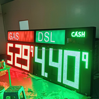 Señalización digital y displays con pantalla led para gasolinera