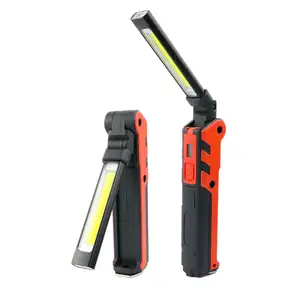 5W COB Work Light Portable Foldable COB LED Working Lamp Flashlight Torch Classic Magnetic Inspection Repair Work Light for Car