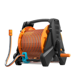 Haute qualité 20m 30m 40m <span class=keywords><strong>50m</strong></span> 25m Auto <span class=keywords><strong>mural</strong></span> automatique rétractable eau <span class=keywords><strong>tuyau</strong></span> d'arrosage enrouleur pour jardin avec pistolet pulvérisateur - Product Image 4