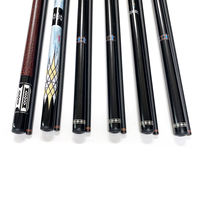 Stik Biliar Pool Berkualitas Unggul Serat Karbon 1/2-pc 58 Inci Ujung 12-12.5mm untuk Dijual