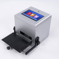 Imprimante jet d'encre de bureau intelligente OH1L, petite machine de codage électrostatique pour bouteilles en papier, bouchons, dates de production et dates de péremption alimentaires