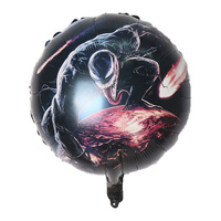 Ballon en aluminium Venom 18 pouces, thème héros, décoration de fond de fête, vente en gros