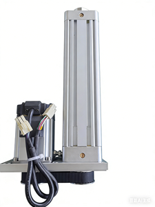 Actionneur pneumatique robuste 900N, actionneur linéaire 12V avec composants d'engrenage moteur, structure de cylindre à piston en alliage d'aluminium - Product Image 2