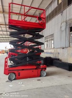 Plateforme élévatrice à ciseaux automotrice durable, faible bruit, utilisable en intérieur et en extérieur, plusieurs hauteurs de levage en option